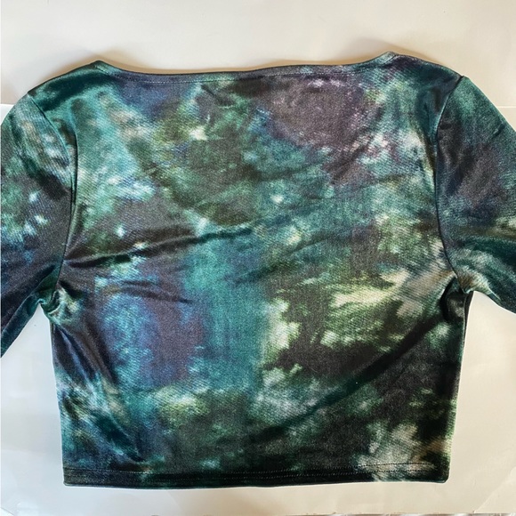 BDG Urban Outfitters Velvet Crop Top - Picture 6 of 10